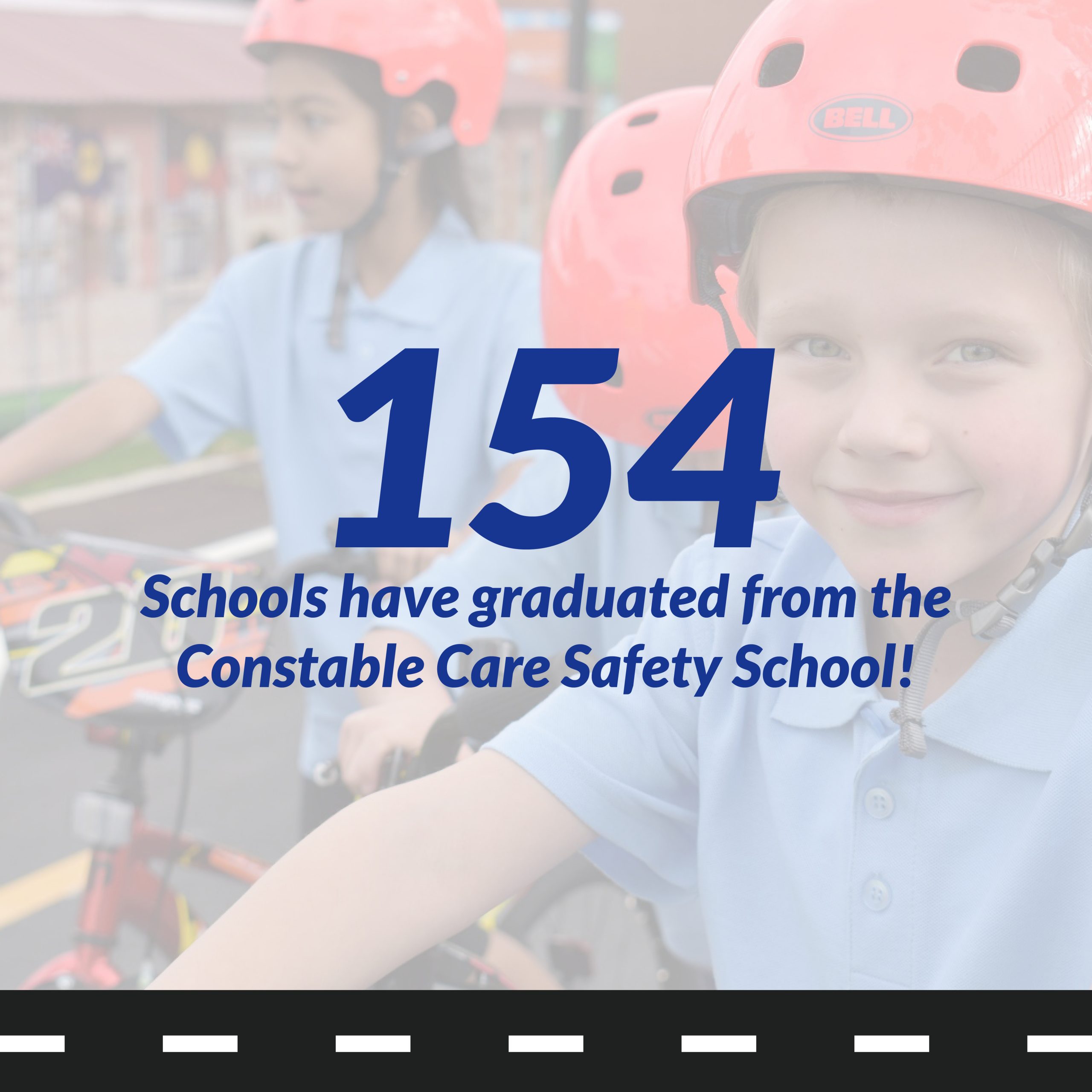 constable care safety school graduates poster