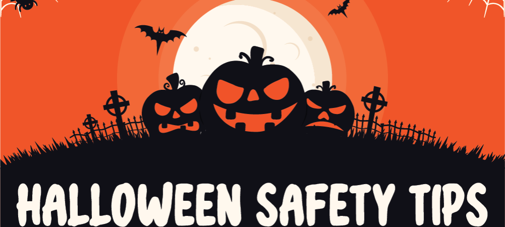halloween safety tips poster
